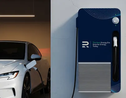 R-Load EV charging brand identity by Jakaria Mahmud