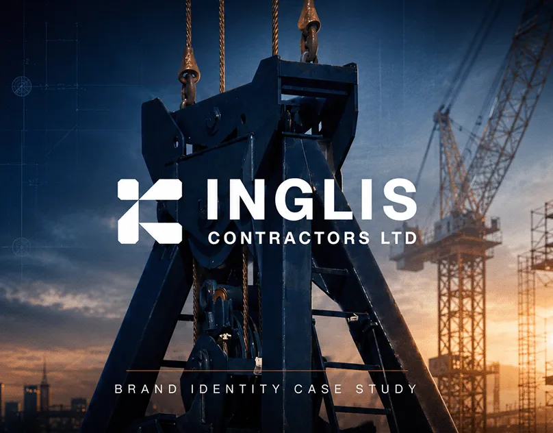 INGLIS Contractors: uk infrastructure branding by Jakaria Mahmud