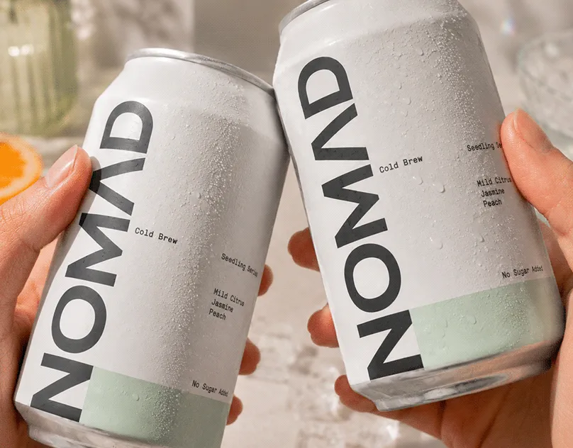 NOMAD Coffee: coffee branding and packaging by Jakaria Mahmud